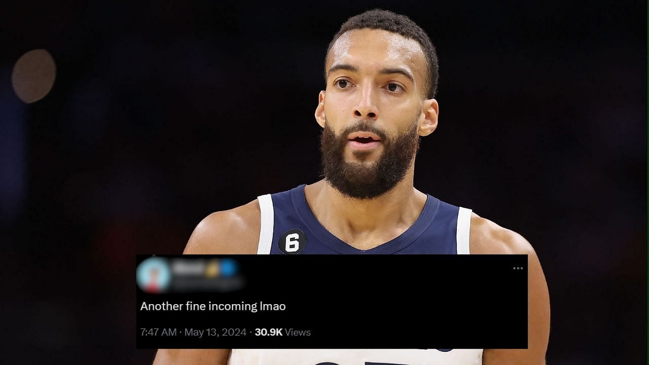 NBA Fans speculate Rudy Gobert fine