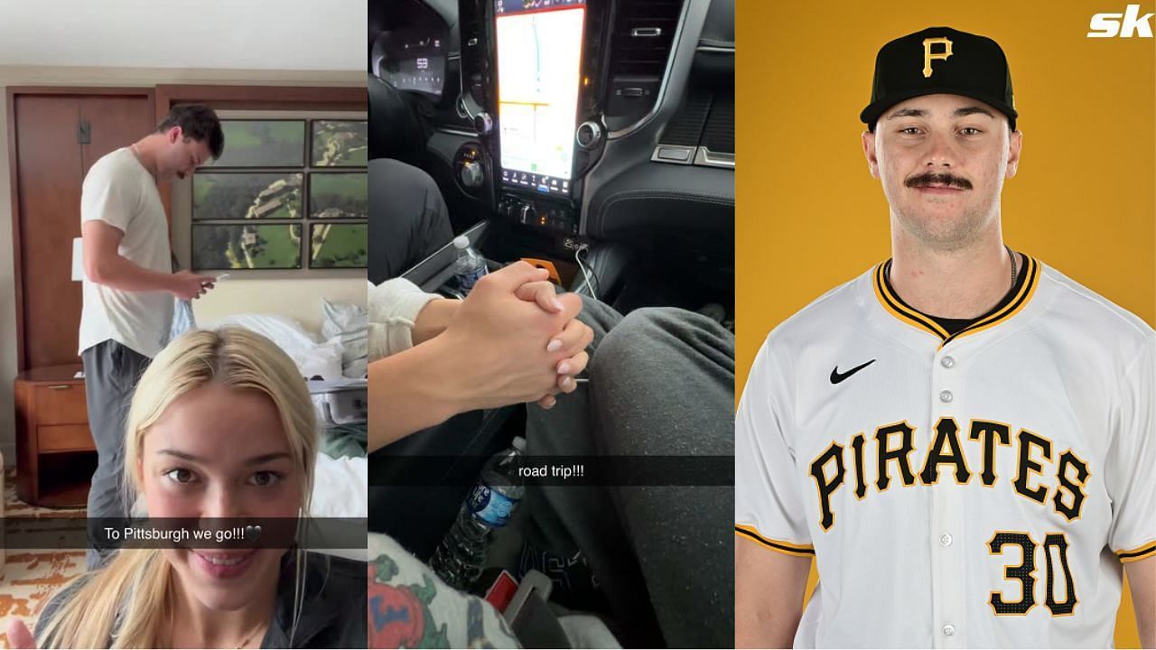 Paul Skenes and Olivia Dunne on the road to their way to PNC Park