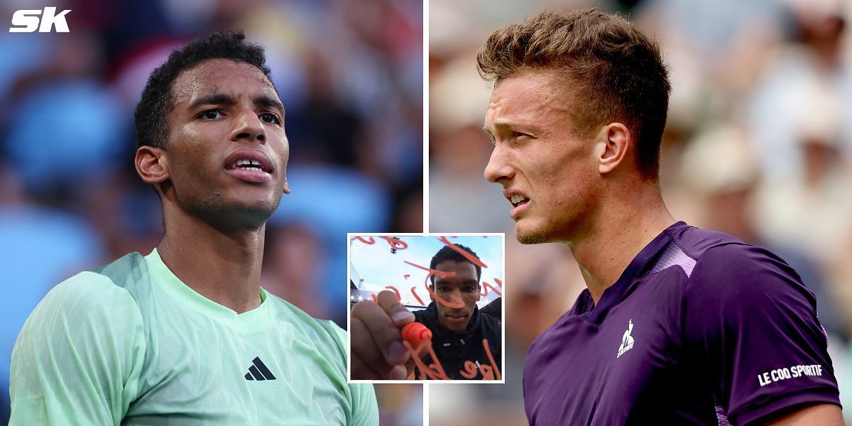 Felix Auger-Aliassime sends a message of support to Jiri Lehecka