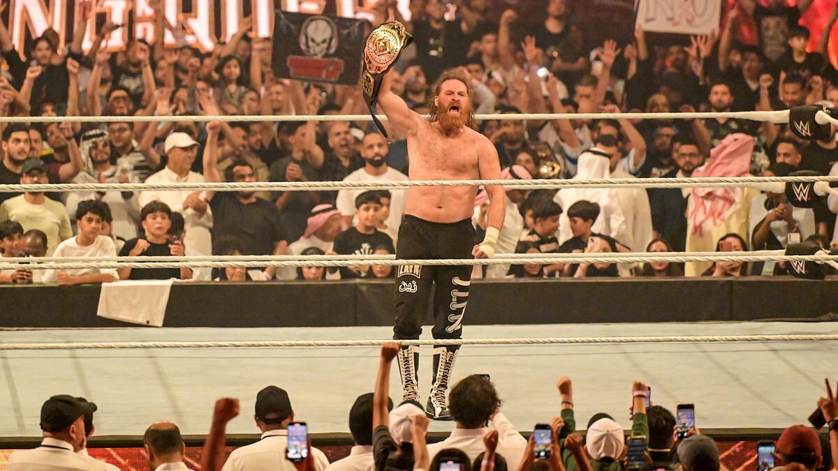 Sami Zayn is the current Intercontinental Champion in WWE