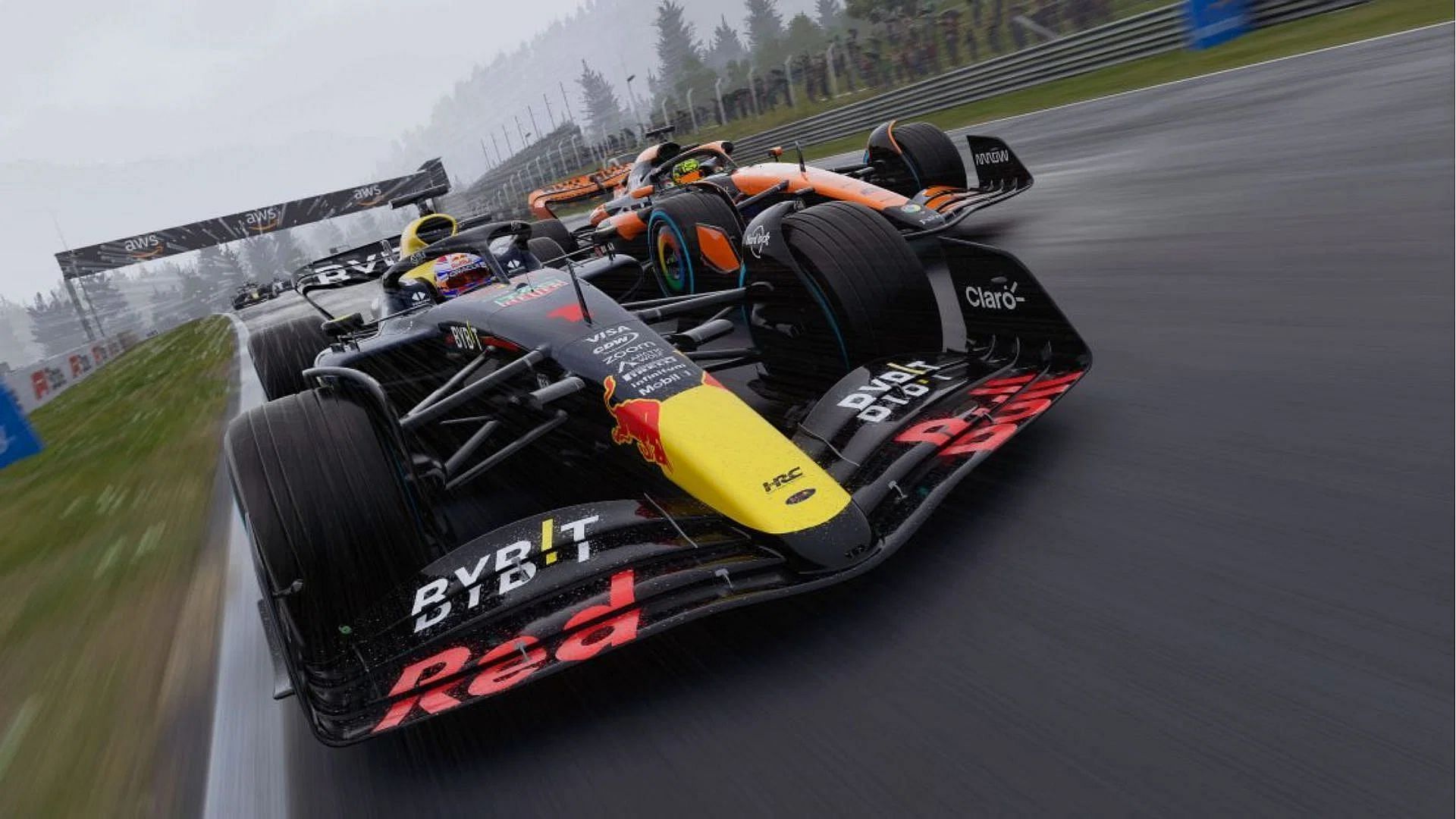 The RTX 3060 Ti plays F1 24 at high framerates (Image via Electronic Arts)