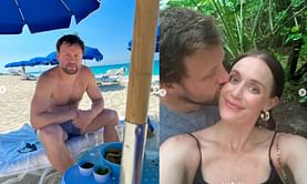 IN-PHOTOS: Leafs star Morgan Rielly's wife Tessa Virtue flaunts baby bump in adorable vacation pics