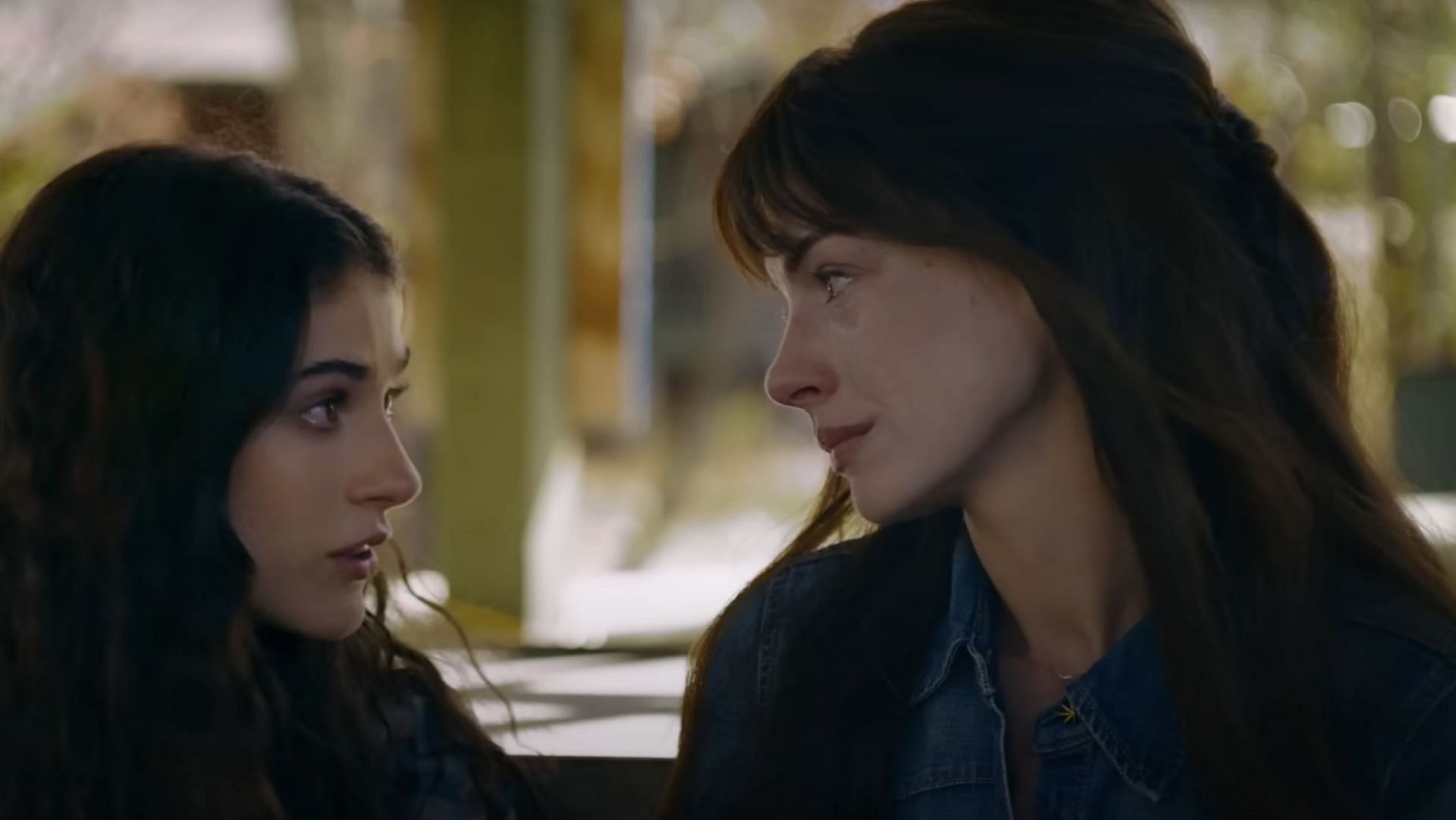 Anne Hathaway as a 40-year-old single mother (Image via Youtube/Prime Video)