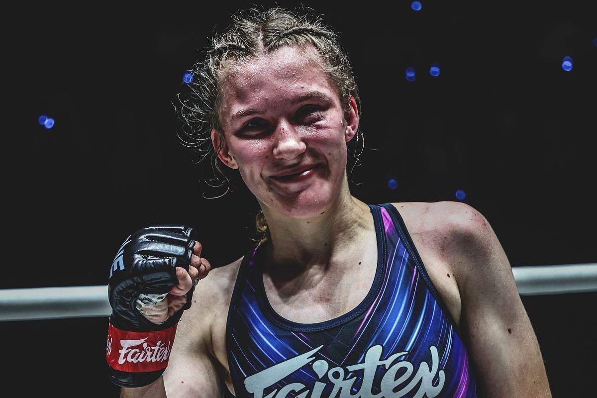 Smilla Sundell wants to reclaim her ONE strawweight Muay Thai world championship. [Photo via: ONE Championship]