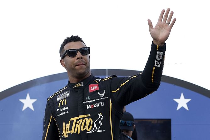 "Guess who lost the vote?" - Bubba Wallace jokes about NASCAR fan boos at North Wilkesboro