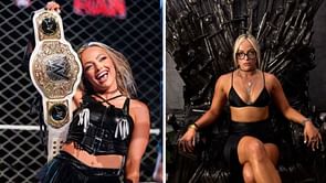 [WATCH] WWE star Liv Morgan rolls up to the red carpet for Bad Boys: Ride or Die with the WWE Women's World Title
