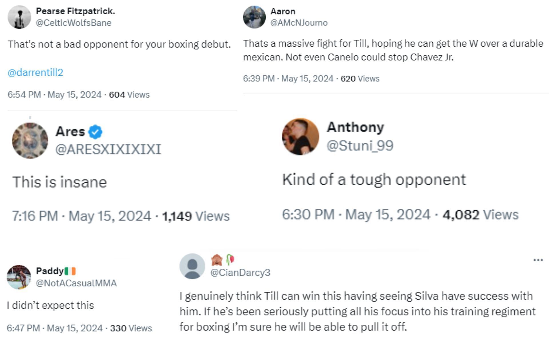 MMA fans react to the Darren Till news