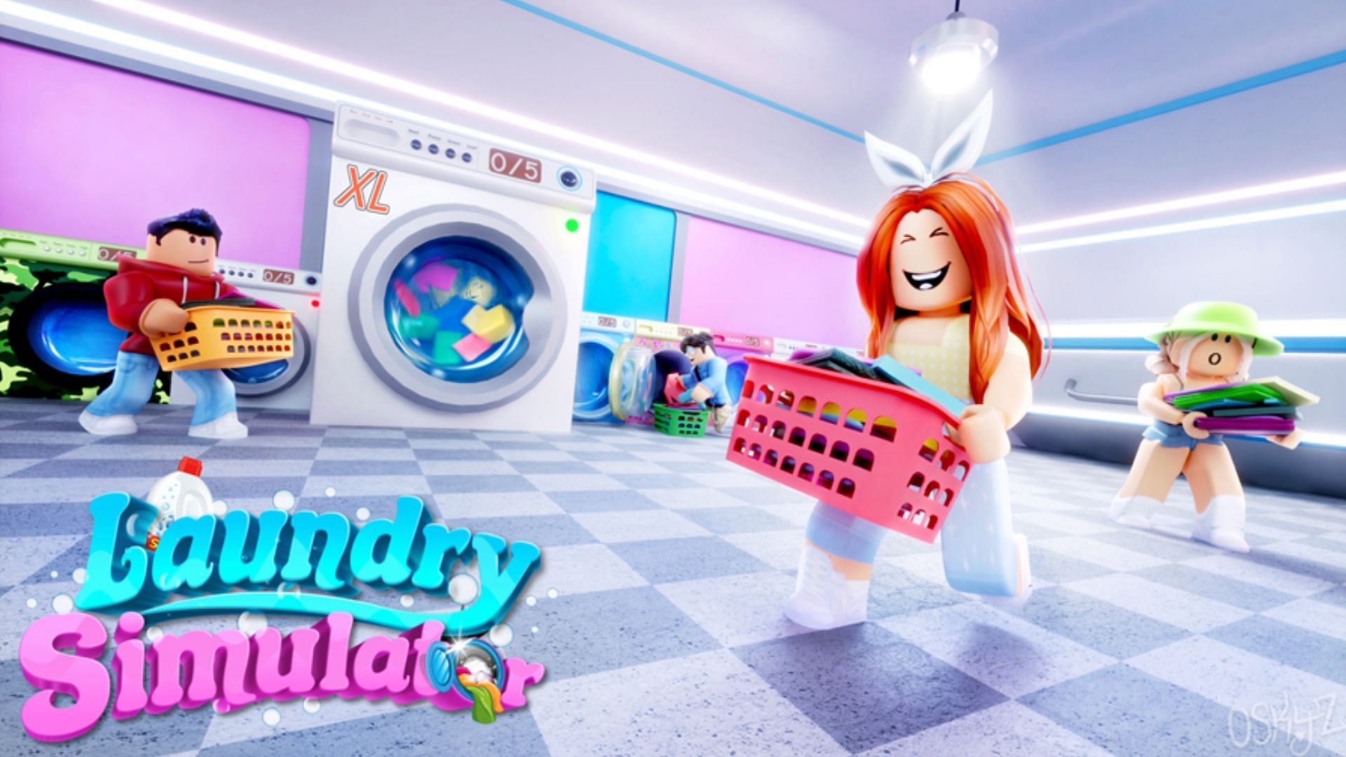 Does Laundry Simulator have any codes? (Image via Roblox)