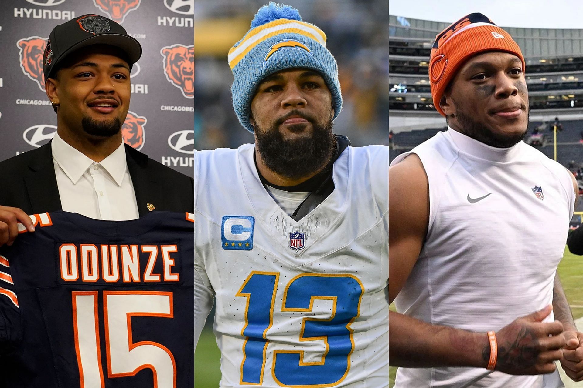 Ranking top 5 WR trios after 2024 NFL Draft feat. Rome Odunze, Keenan Allen and D.J. Moore