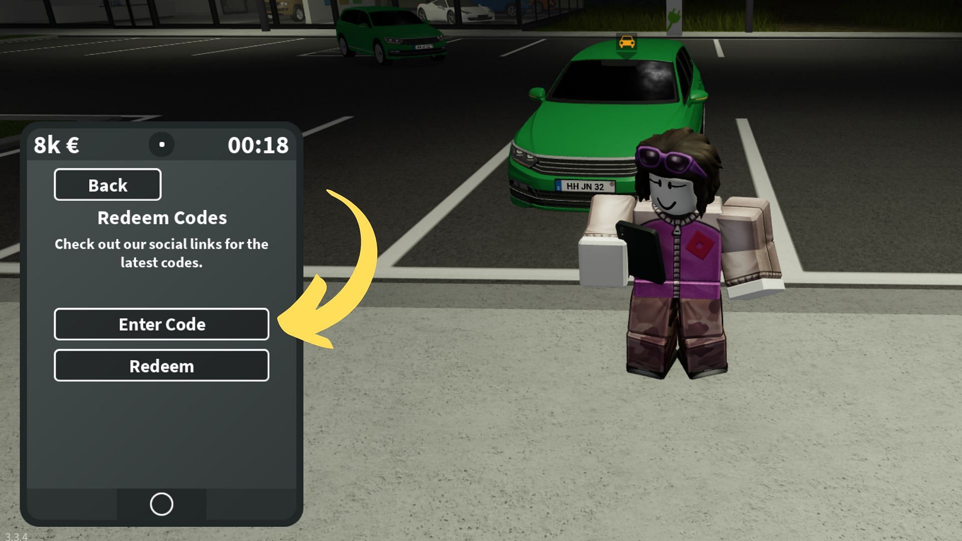 Redeem codes in Emergency Hamburg (Image via Roblox || Sportskeeda)