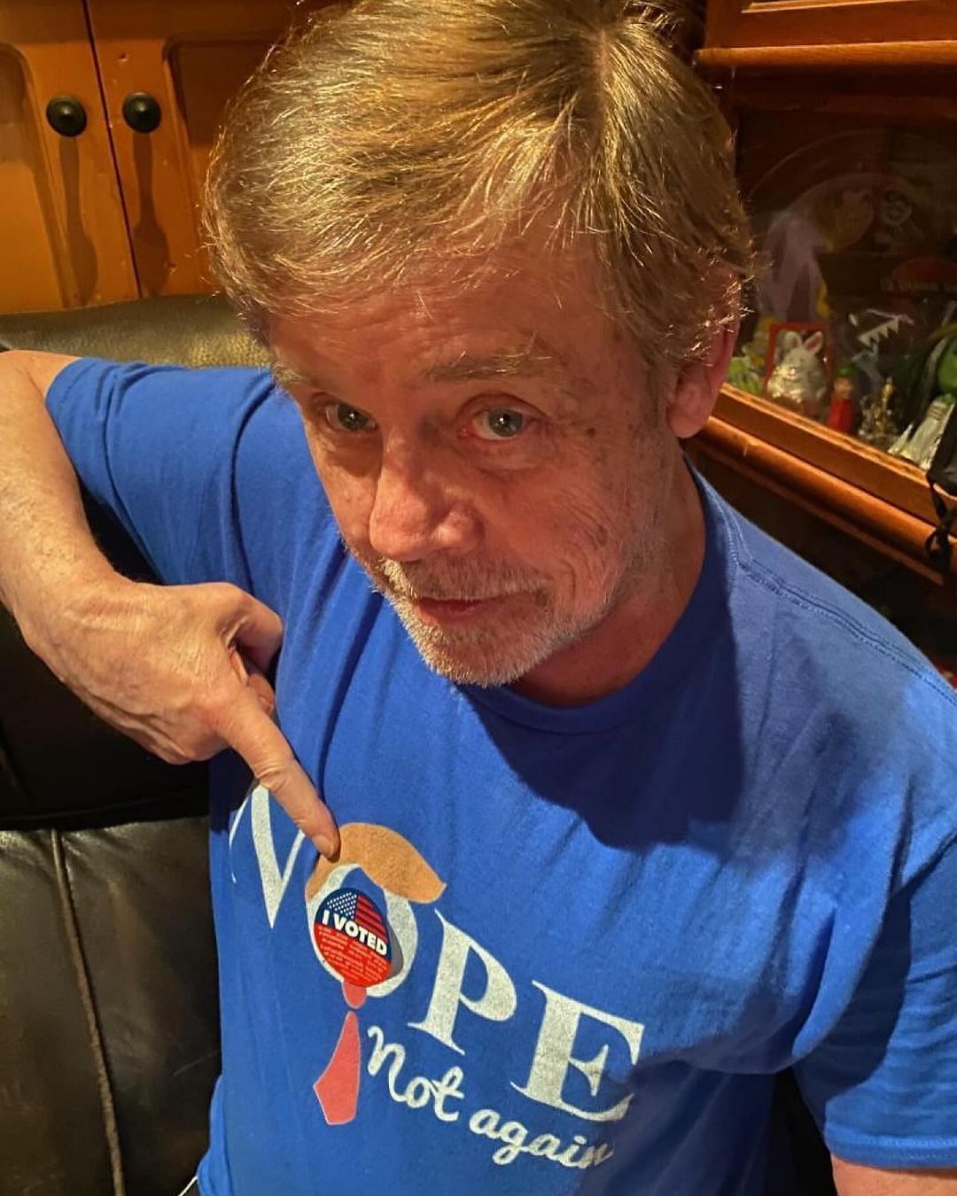 Mark Hamill as Albie (Image by markhamill/Instagram)