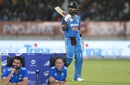 [Watch] Rohit Sharma has a sarcastic smile when asked about Virat Kohli's strike rate ahead of 2024 T20 World Cup