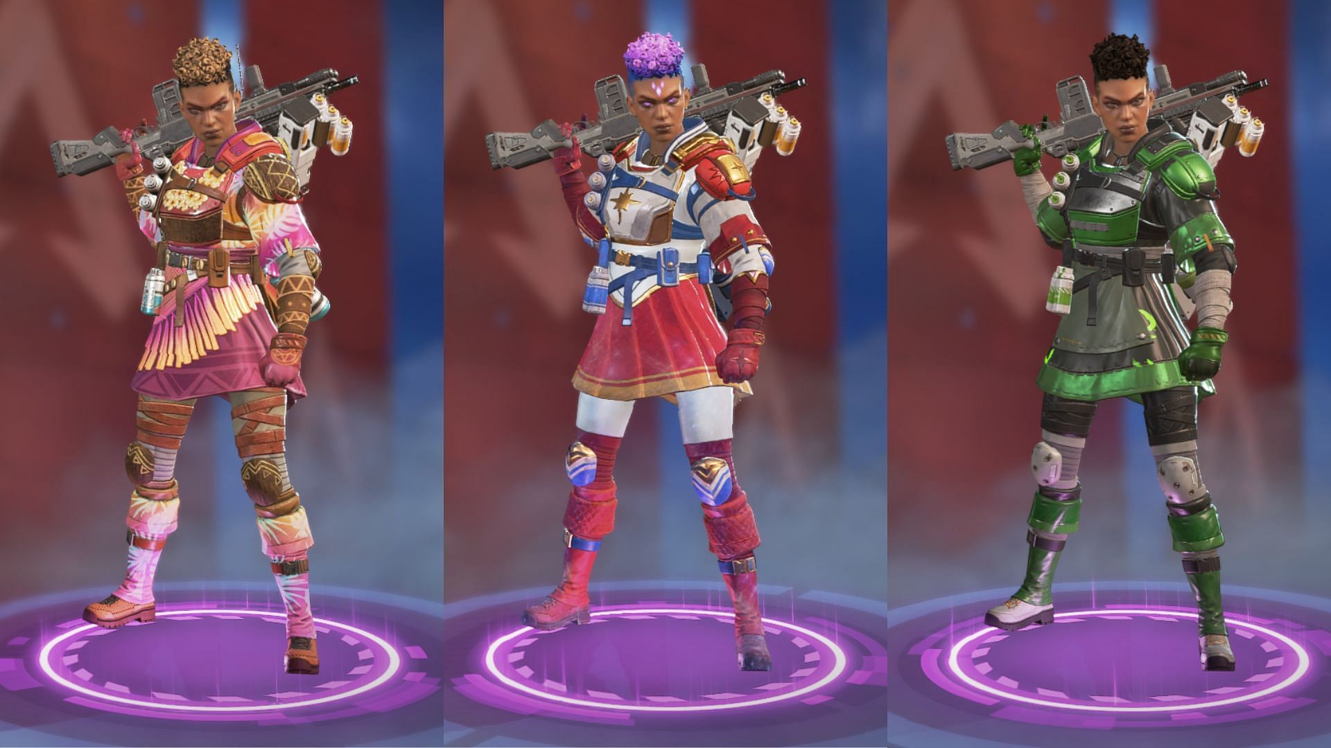 Bangalore Epic skins (Image via EA)