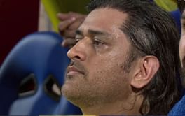 [In Pictures] MS Dhoni's heartbroken reaction after CSK's elimination from IPL 2024 following loss vs RCB