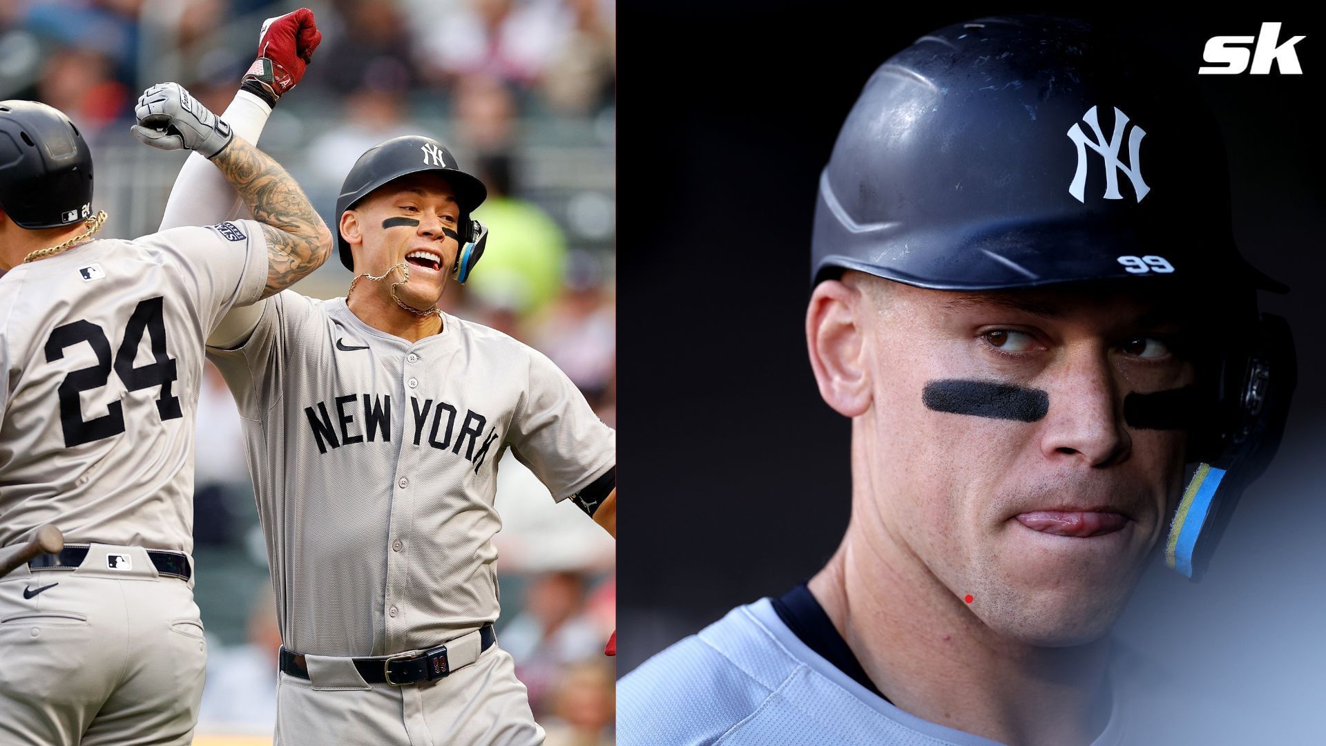 Aaron Judge puts his name next to some esteemed company after his performance in Minnesota on Wednesday