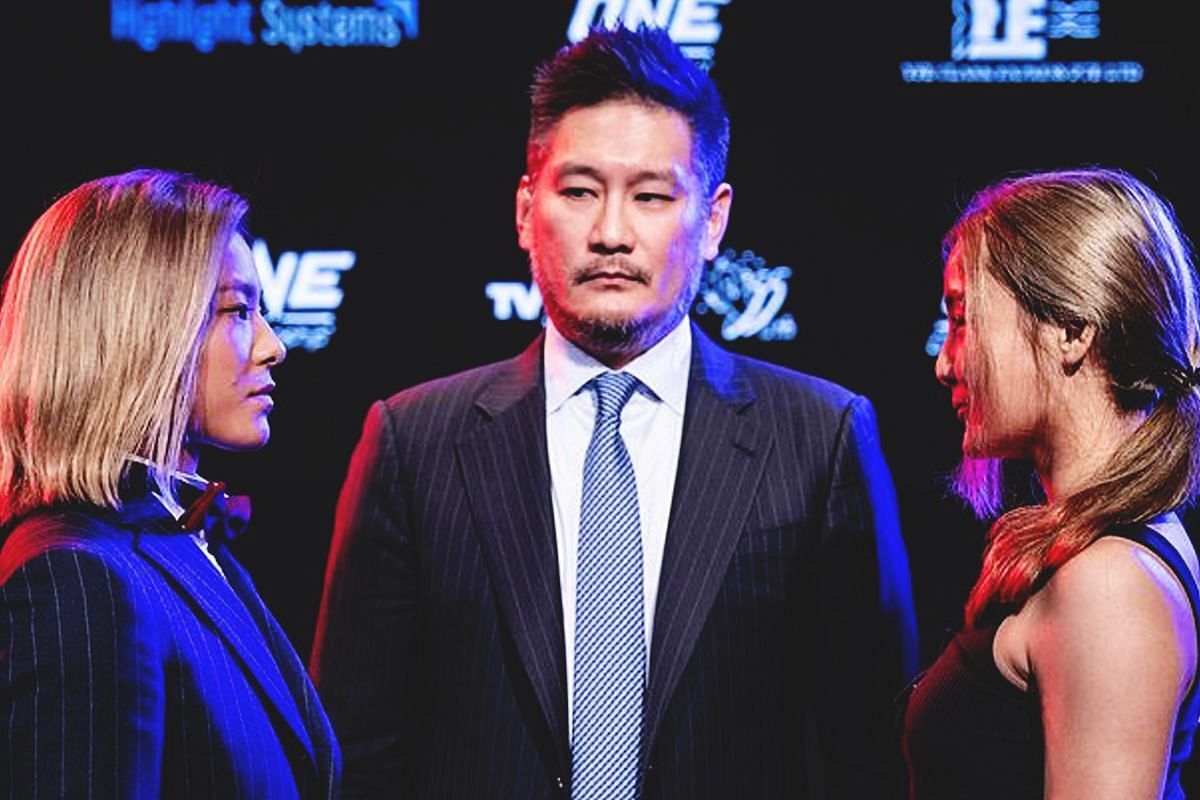 Face off between Itsuki Hirata and Rika Ishige (Image credit: ONE Championship)