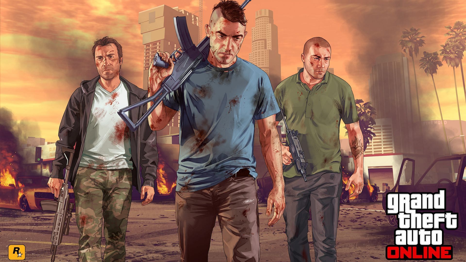 GTA Online official artwork (Image via Rockstar Games)