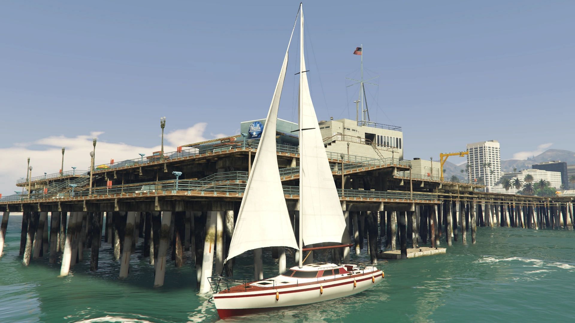 Sailboats would be fun to pilot around GTA 6 (Image via Rockstar Games || GTA Wiki)
