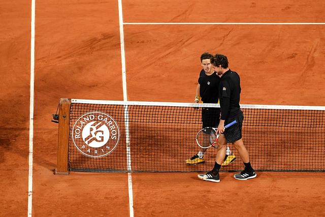 Dominic Thiem and Diego Schwartzman