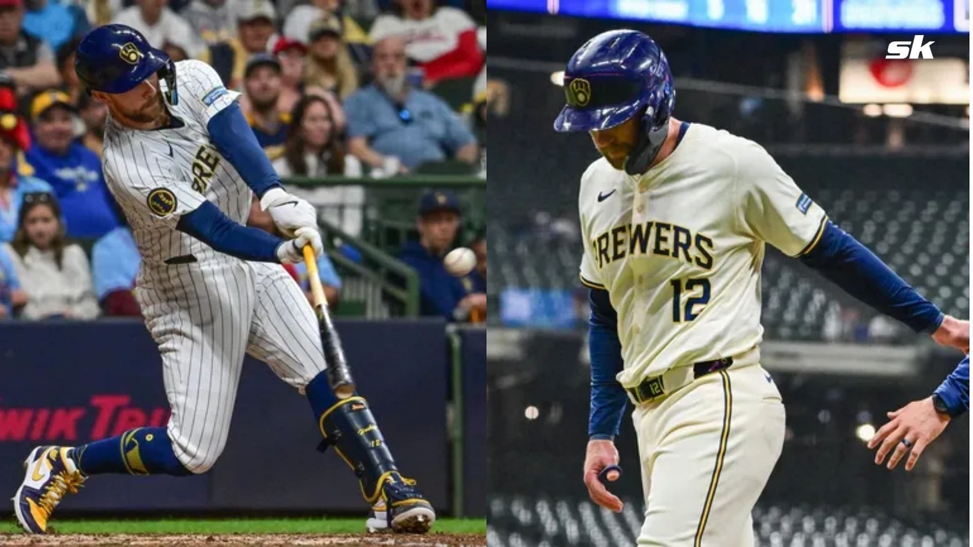 Rhys Hoskins Injury Update: Brewers star first baseman placed on 10-day IL with right hamstring strain