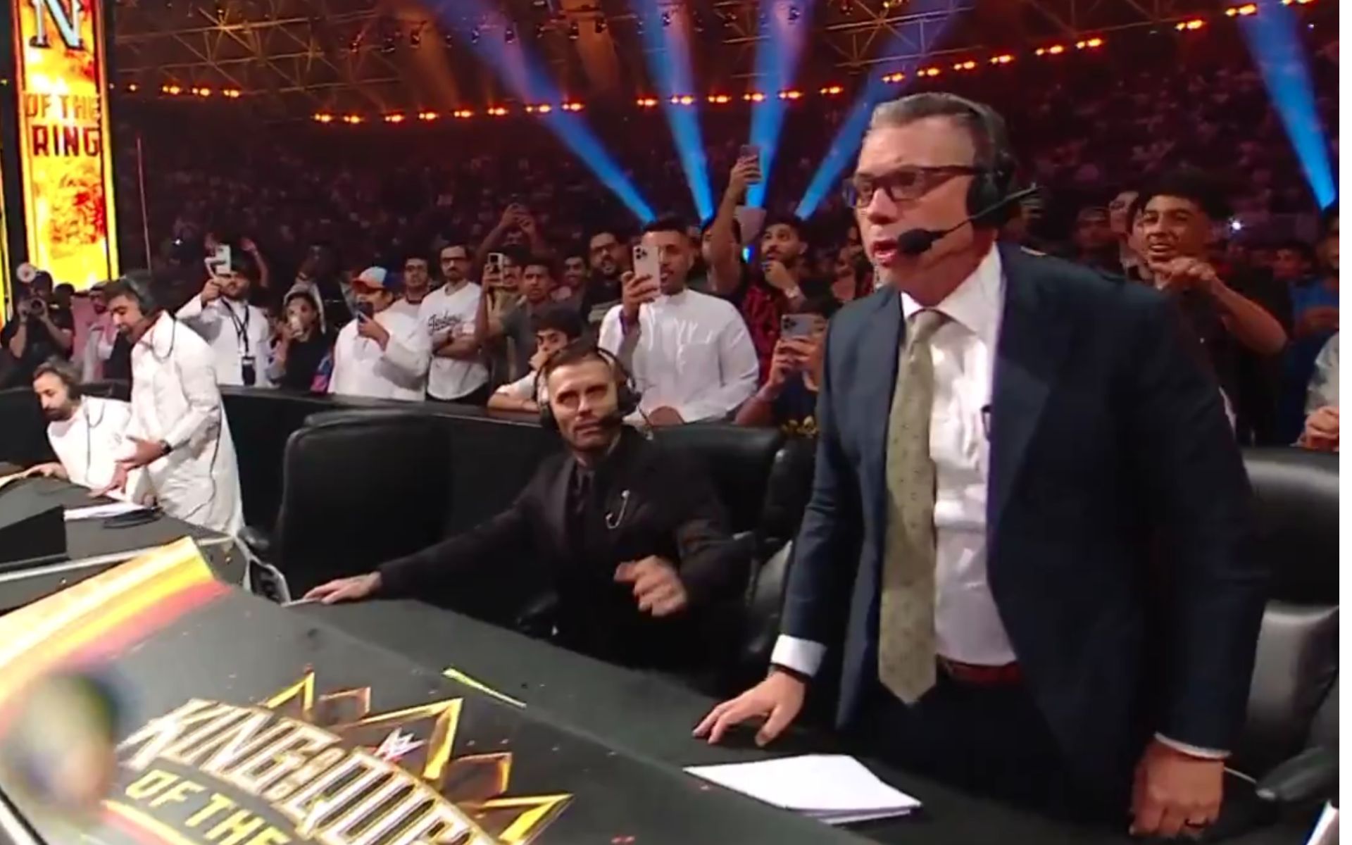 The voice of WWE was livid with what happened