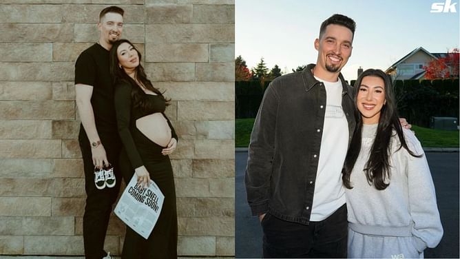 PHOTO: Blake Snell's partner Haeley Ryane's luxe diamond encrusted gold pendant celebrates Giants star's jersey number #7