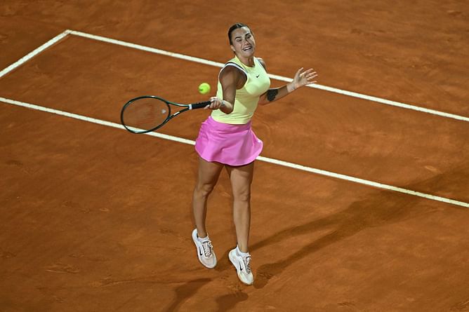 "First and last time in my life"- Aryna Sabalenka jokes about surprising Elina Svitolina with drop shots in Italian Open 4R victory