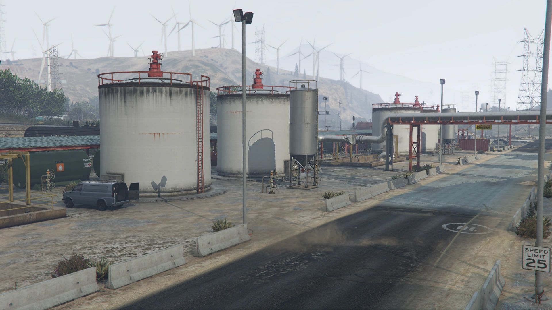 The Gun Van is back at the Power Station (Image via GTA Wiki)
