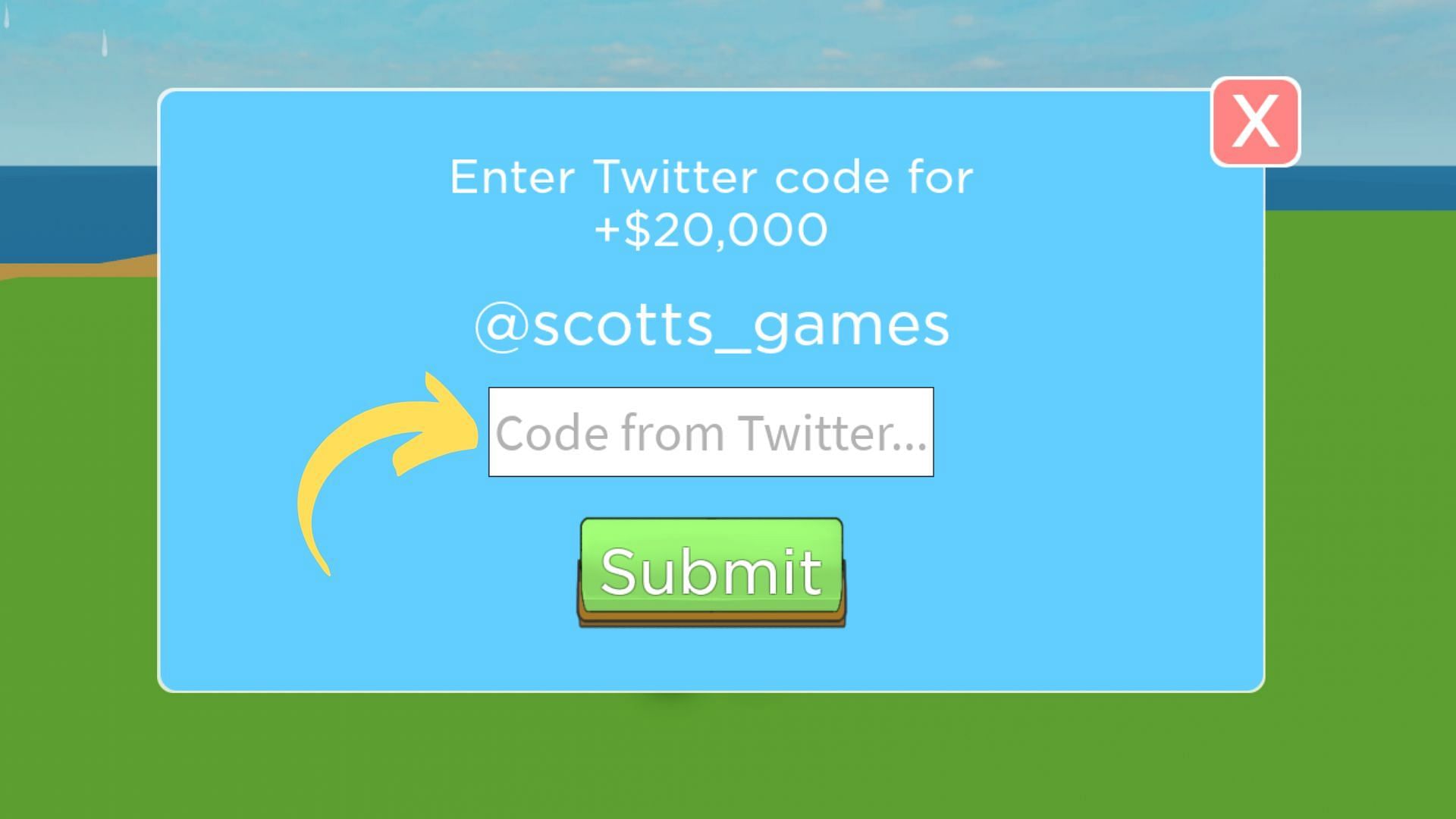 How to redeem codes? (Image via Roblox || Sportskeeda)
