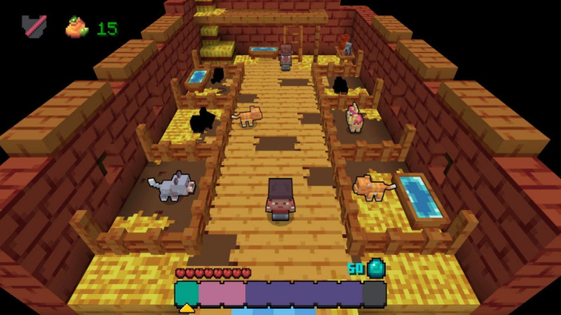 Now you can take part in a 2.5D dungeon crawler roguelike in Minecraft