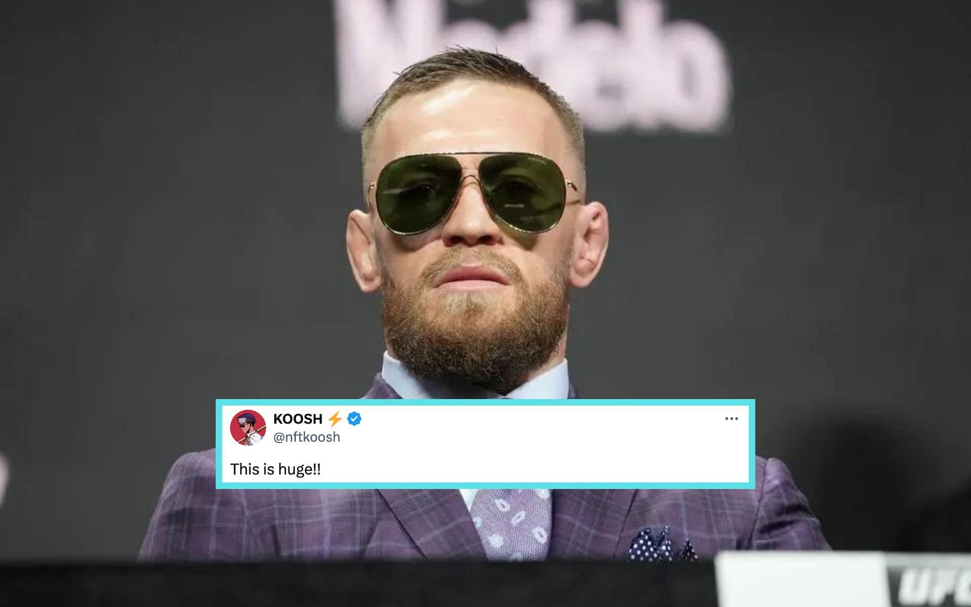 Fans react to Dana White announcing a press conference in Ireland for Conor McGregor