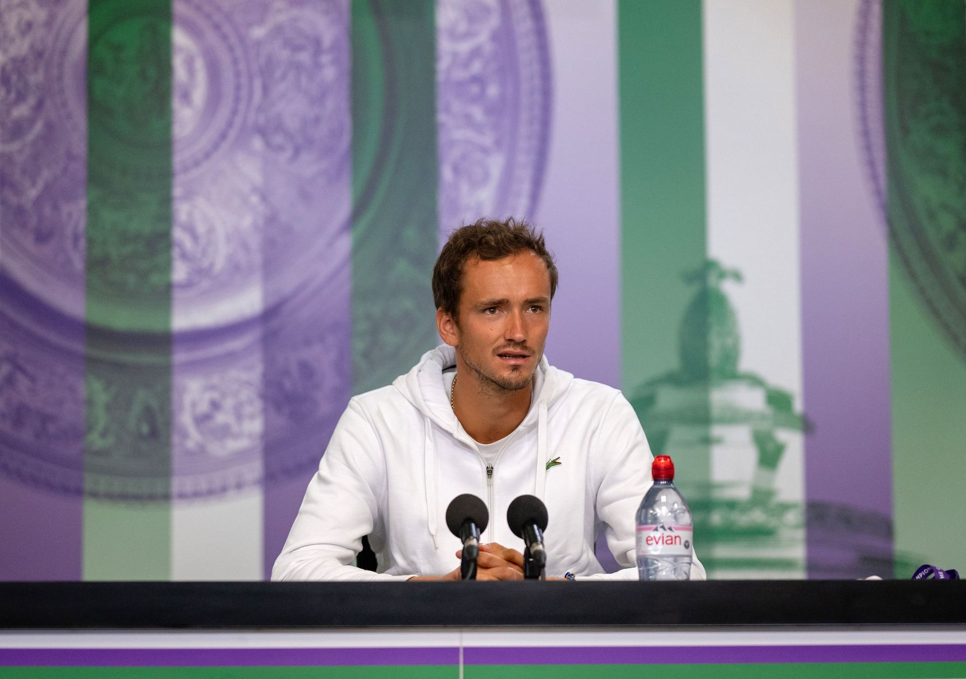 Daniil Medvedev at the 2021 Wimbledon Championships