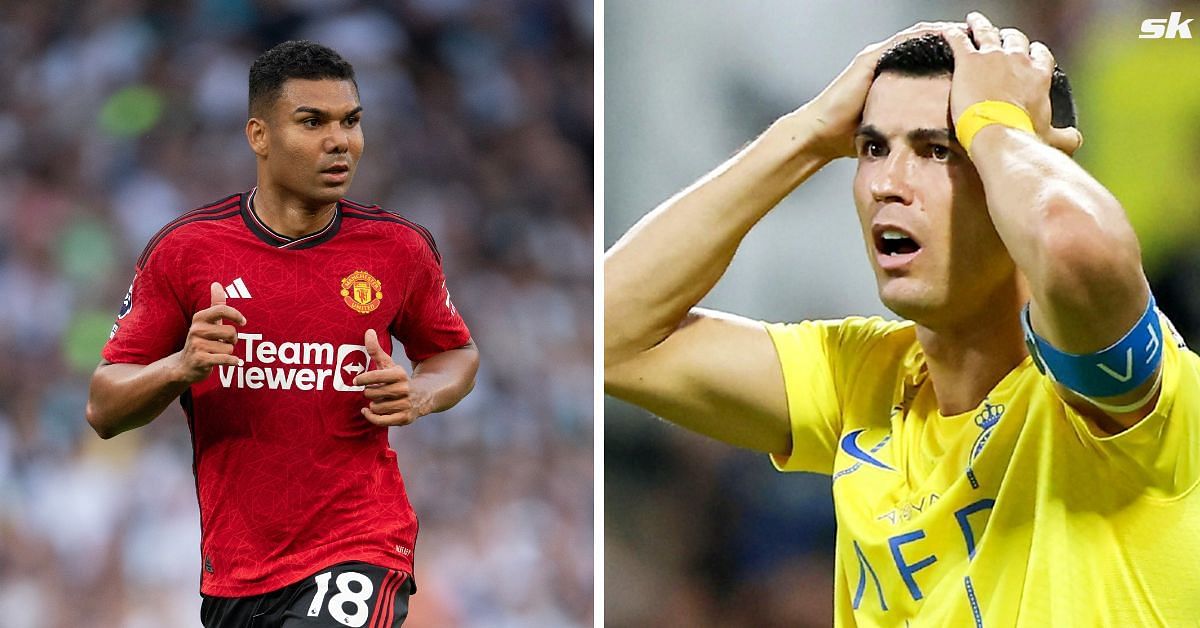 Casemiro has earlier played alongside Cristiano Ronaldo at Real Madrid and Manchester United.