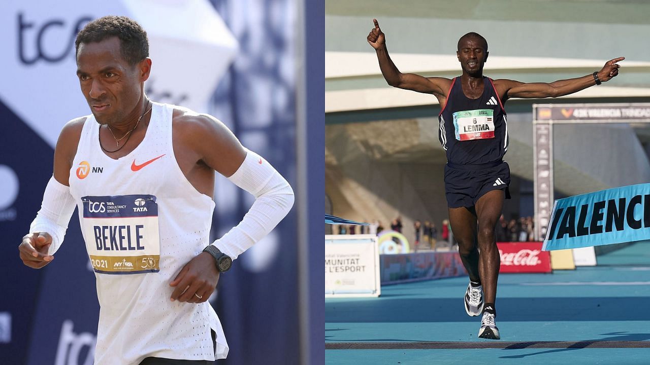 Ethiopian Paris Olympics marathon team ft. 3-time Olympic gold medalist ...