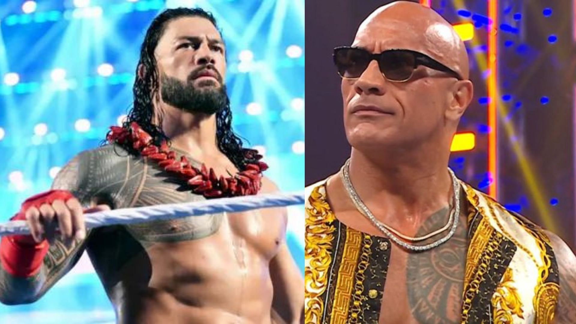 WWE सुपरस्टार रोमन रेंस और द रॉक