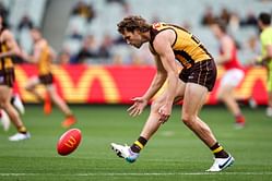 Hawthorn Hawks defender Jack Scrimshaw to miss Adelaide clash as AFL MRO review Saturday’s incident at UTAS Stadium: Report