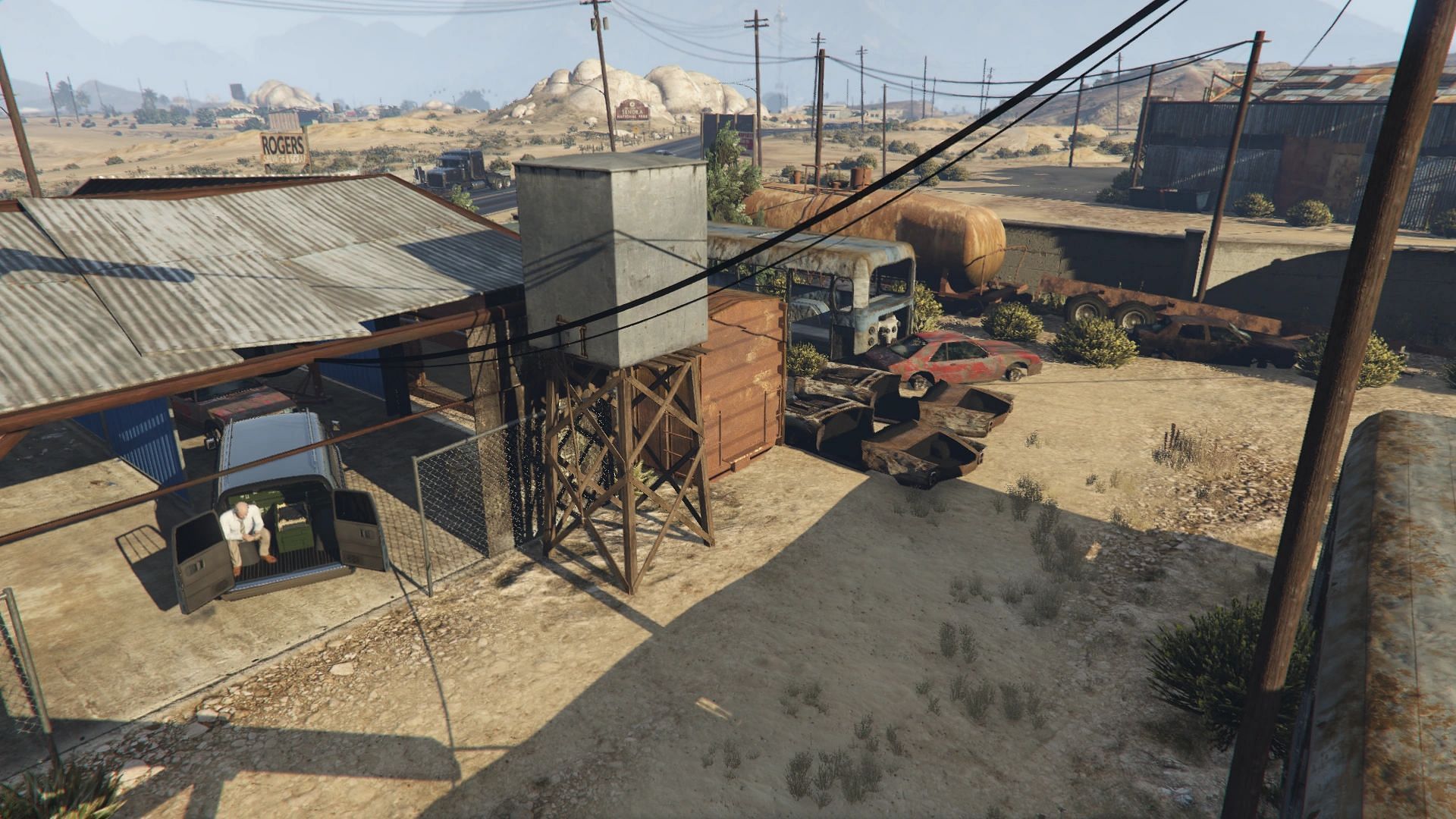 You&#039;ll find the Gun Van inside the garage (Image via GTA Wiki || Rockstar Games)