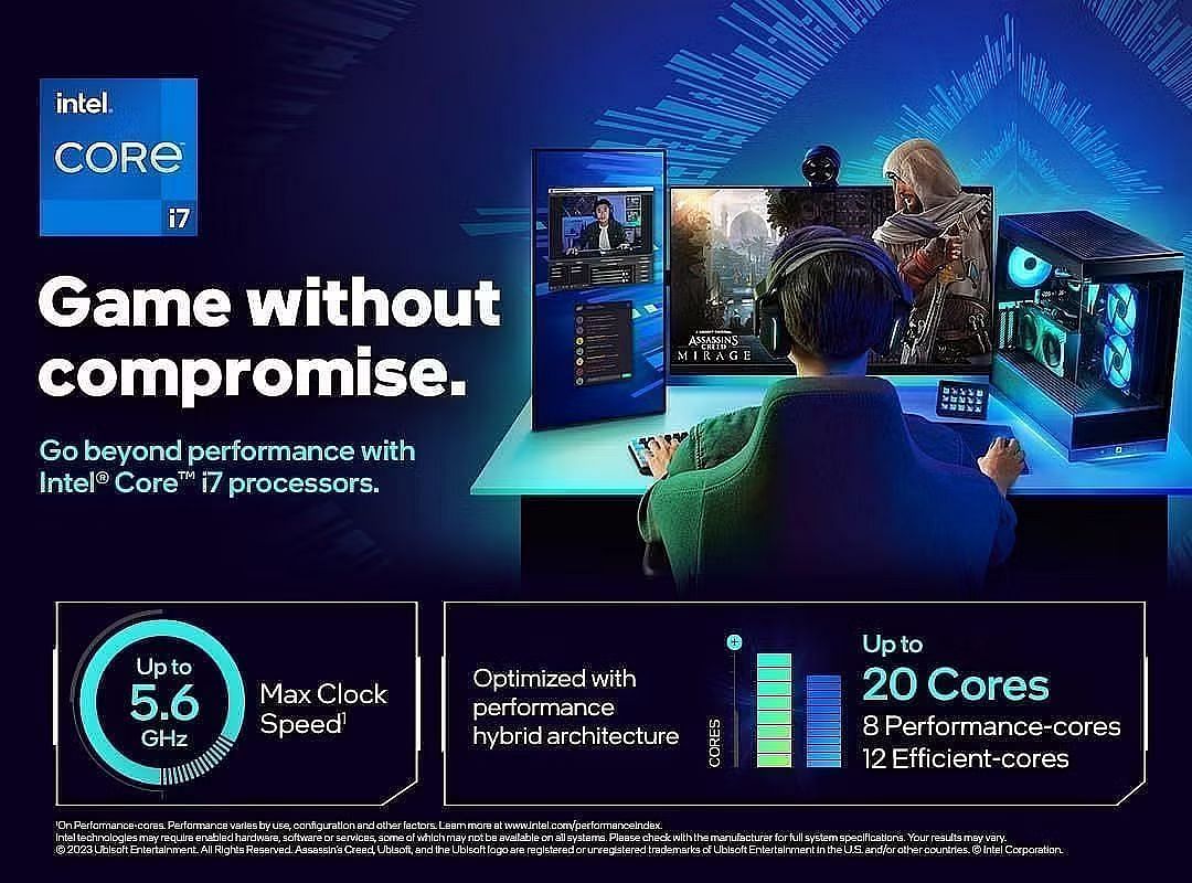 Here&#039;s an overview of the i7-14700K&#039;s specs (Image via Intel)