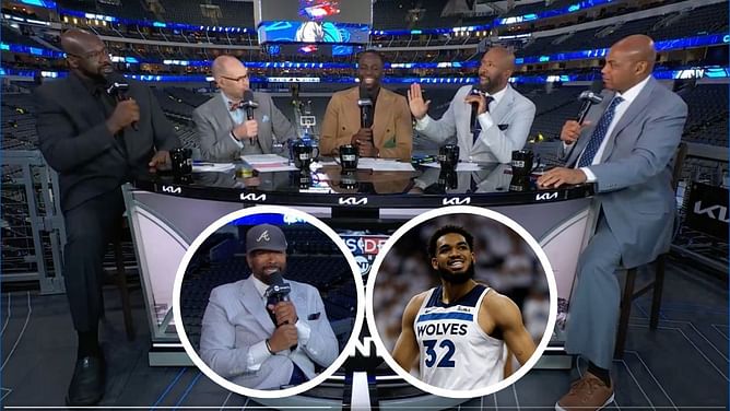 Inside The NBA crew calls "cap" on Karl-Anthony Towns' claims of making 1500 3s in practice with Kenny Smith's logical explanation