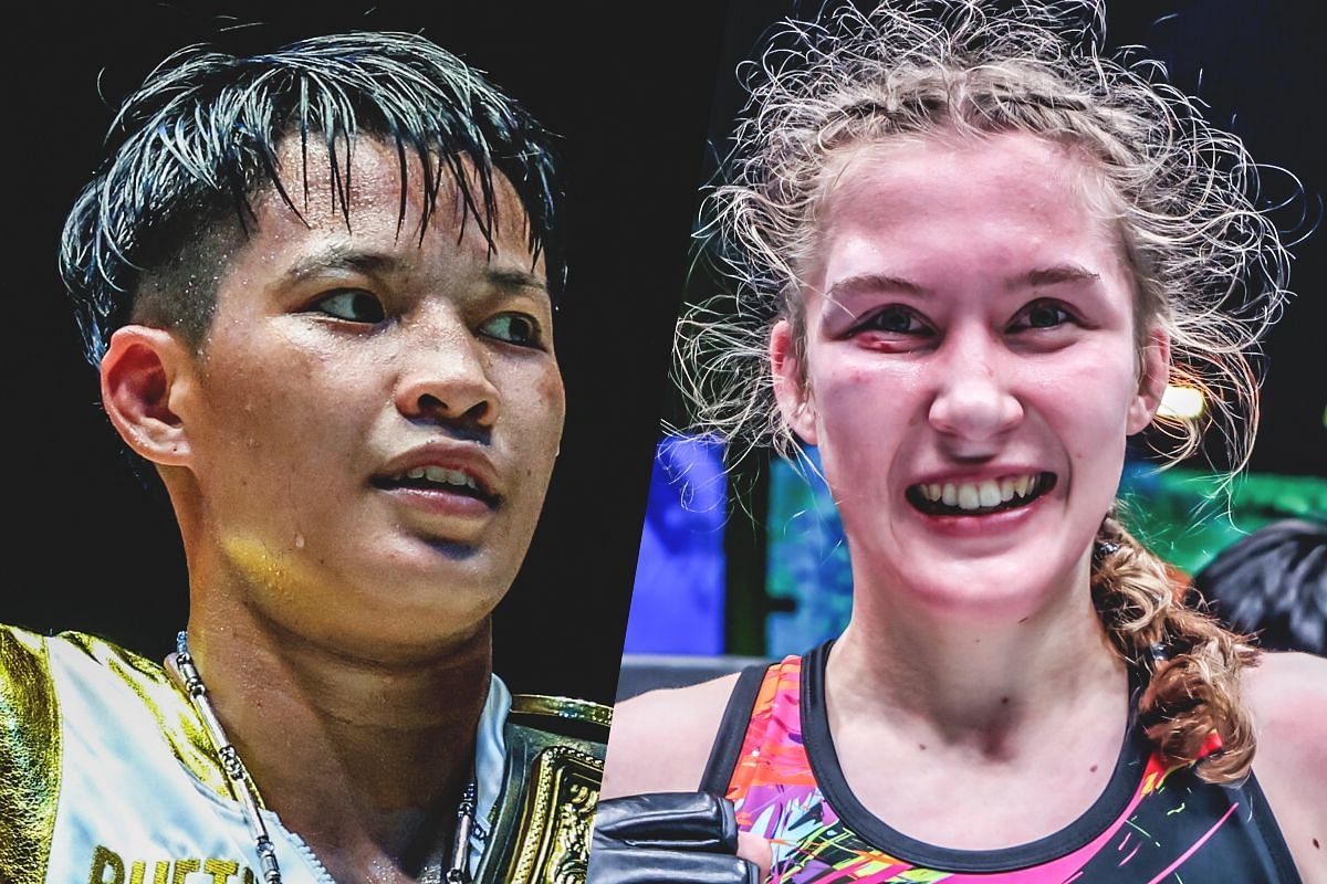 Phetjeeja (L) and Smilla Sundell | Photo by ONE Championship