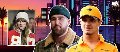 Travis Kelce and Lando Norris exchange numbers, as F1 star eyes Taylor Swift concert tickets