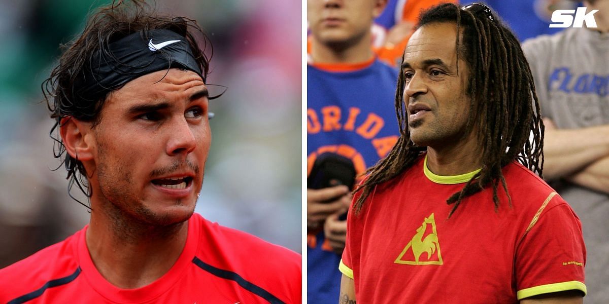 Rafael Nadal Yannick Noah