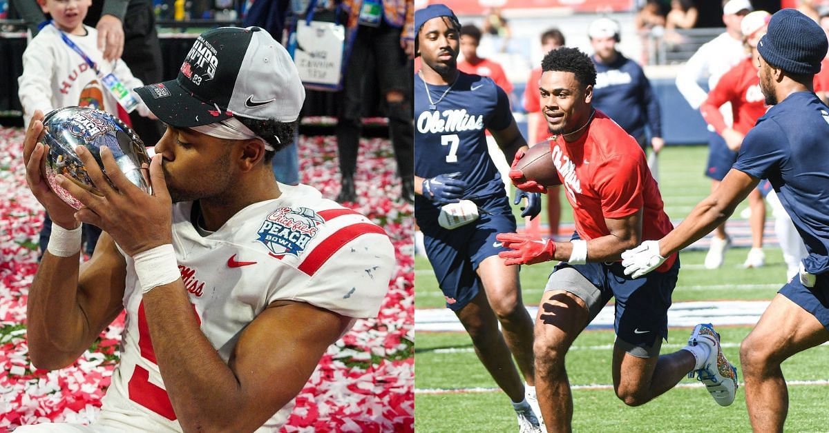 Ole Miss Rebels wide receiver Tre Harris