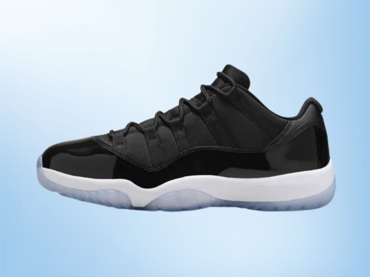 Nike announces the launch of Air Jordan 11 Low &quot;Space Jam&quot; in &#039;Black and Varsity Royal&#039; colorway (Image via Nike)