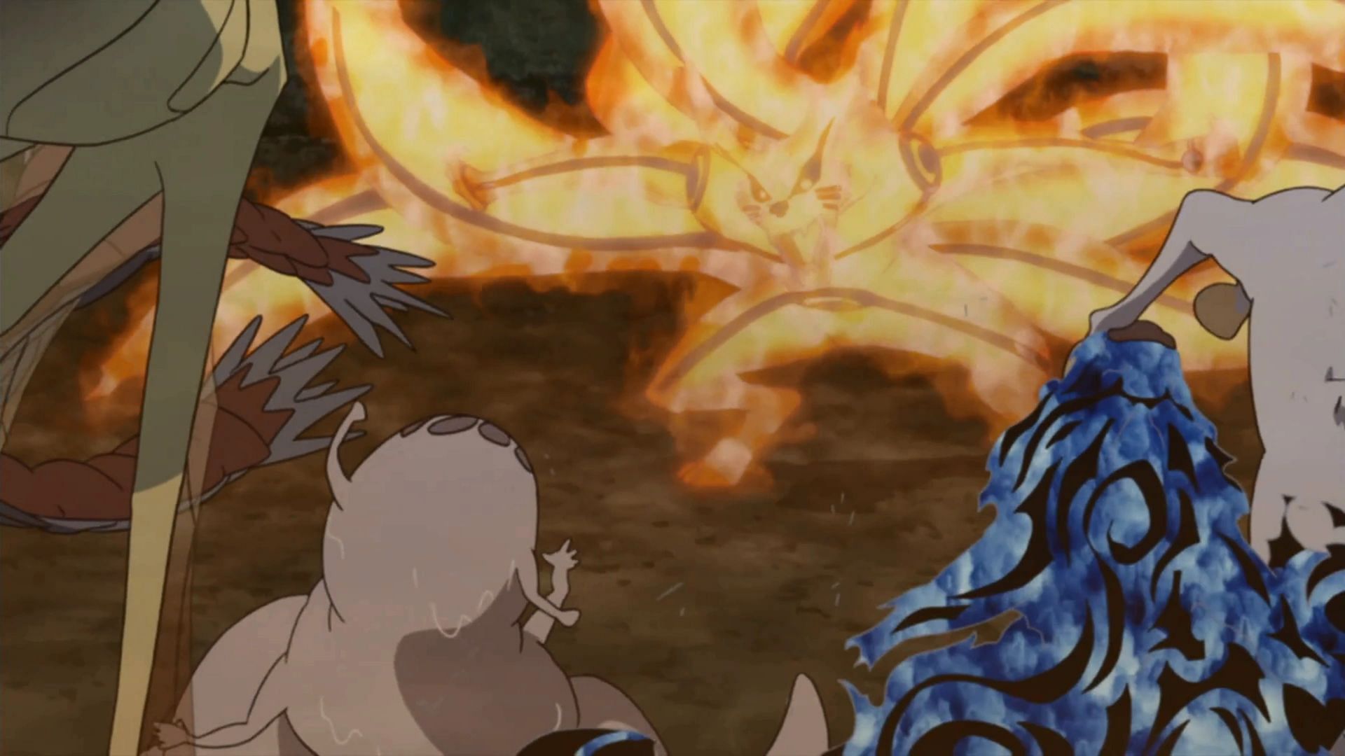 Tailed Beast Mode is finally unleashed (Image via Studio Pierrot)