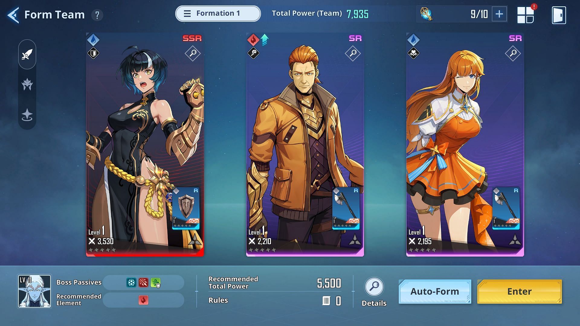 Party members (Image via Netmarble)