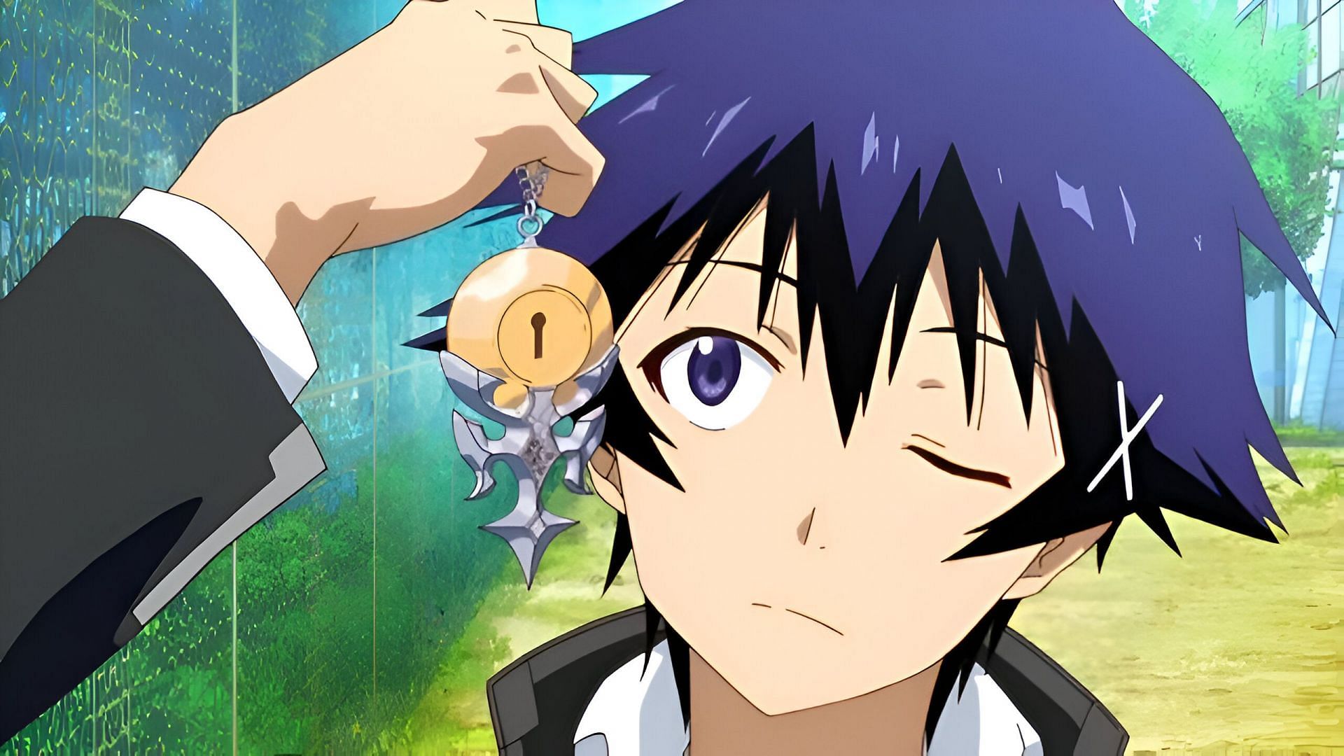 Raku as seen in the anime (Image via SHAFT)