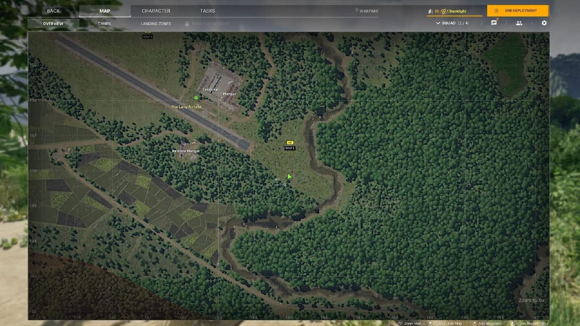 Last Flight task map layout in Gray Zone Warfare (Image via Madfinger Games)