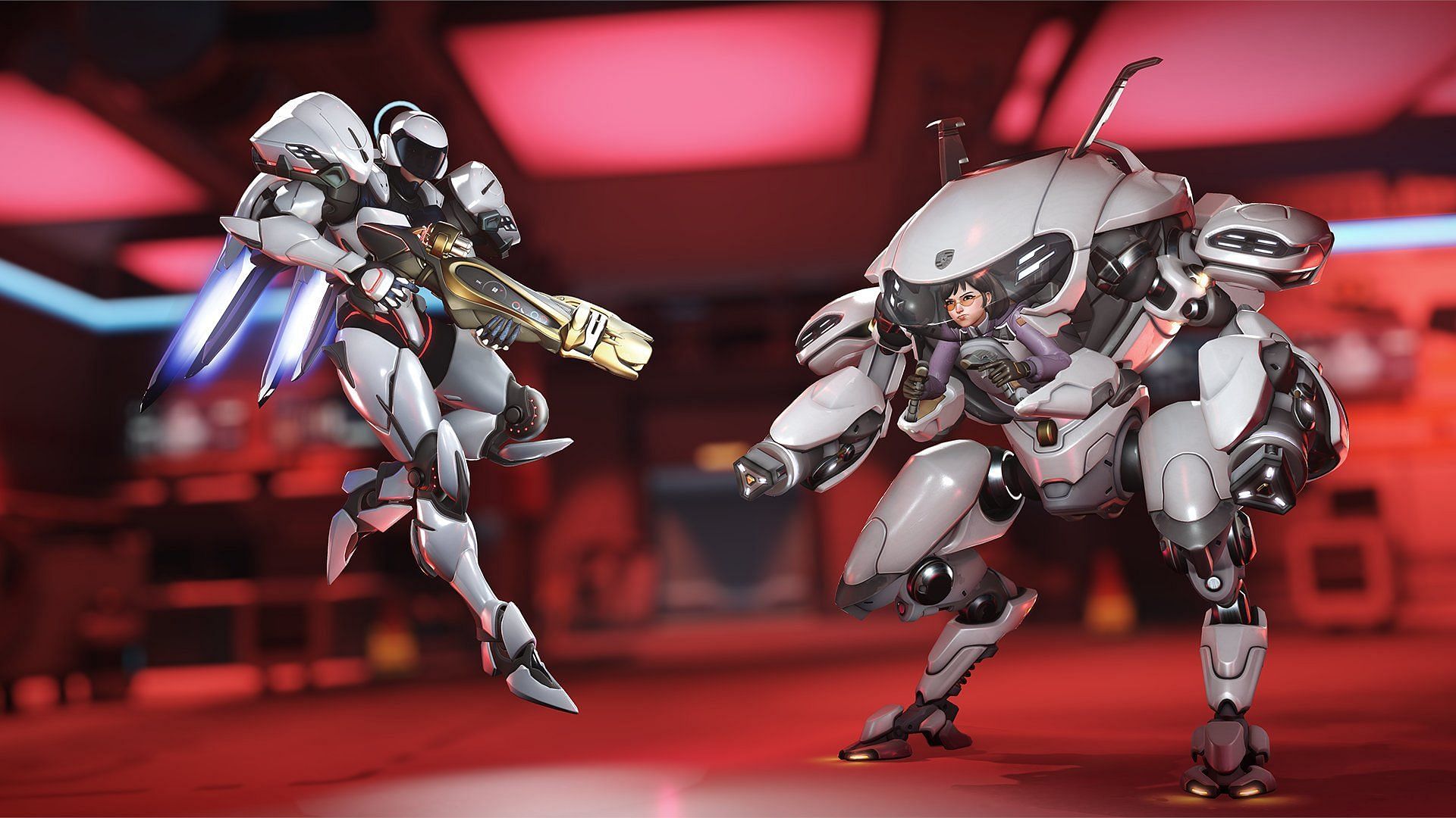 Overwatch 2 x Porsche D.Va and Pharah skins, free rewards, all