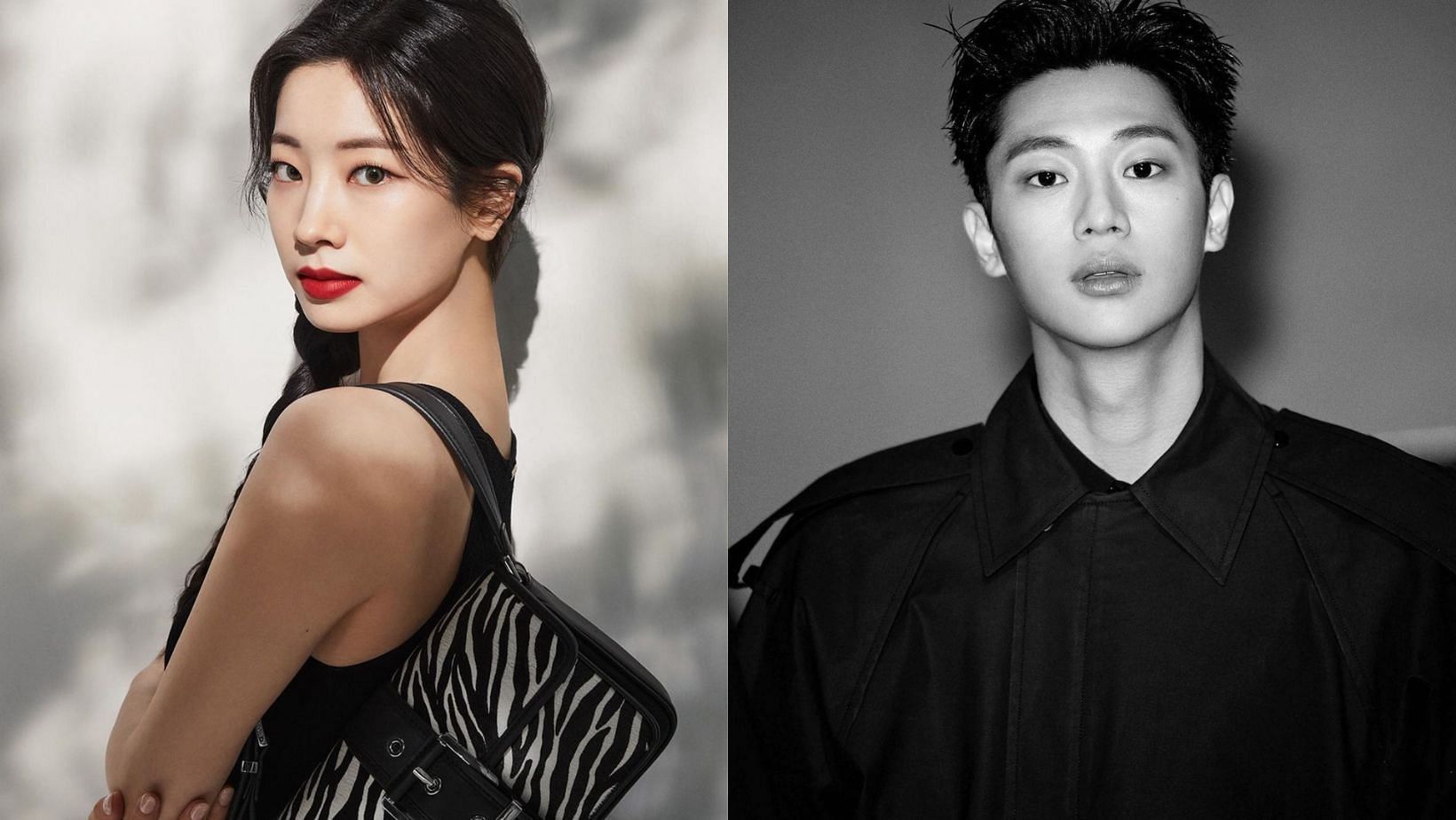 TWICE&rsquo;s Dahyun officially confirmed to make her big screen debut in the movie &lsquo;Sprint&rsquo; alongside actor Lee Shin-young. (Images via Instagram/@leesin_y and @dahhyunnee)